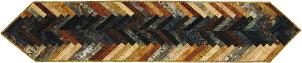 herringbone table runner