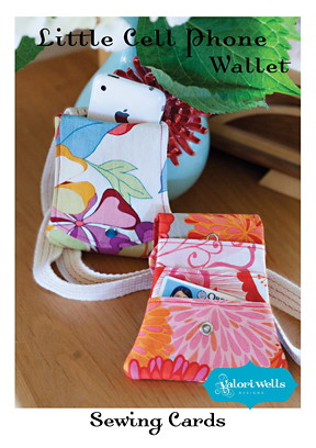 little Cel Phone wallet pattern valori wells