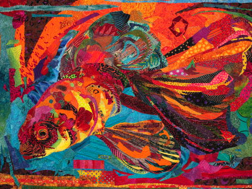 susan carlson 2 day Cutting Loose quilt workshop